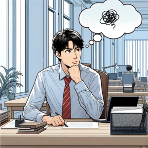 キャリアに悩む画像