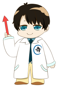 寺川塾のキャラクターのイラスト