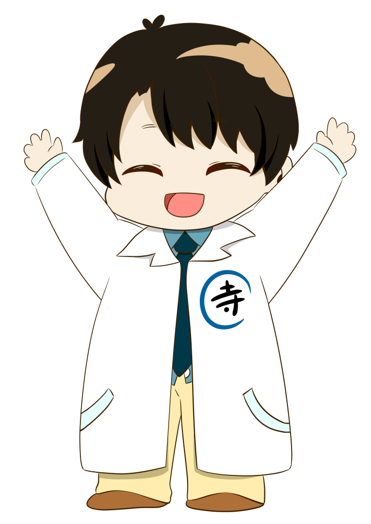 寺川塾のキャラクターのイラスト